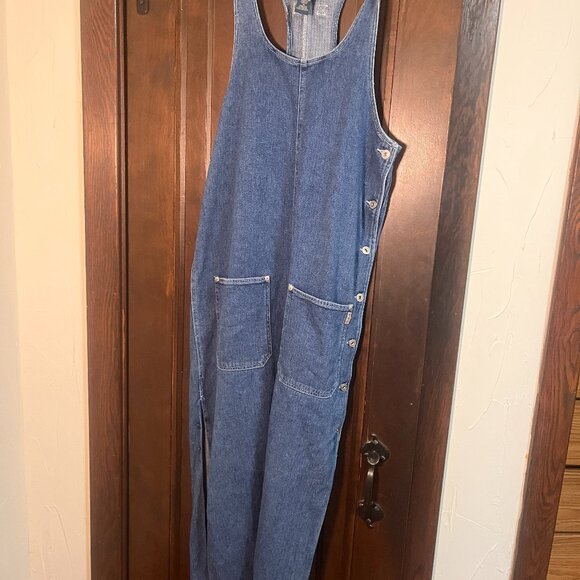 Vintage Denim Express Dress 100% Cotton - Picture 1 of 6